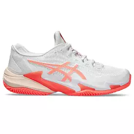 Asics Tennisschoen Court FF 3 Clay Dames Wit Oranje