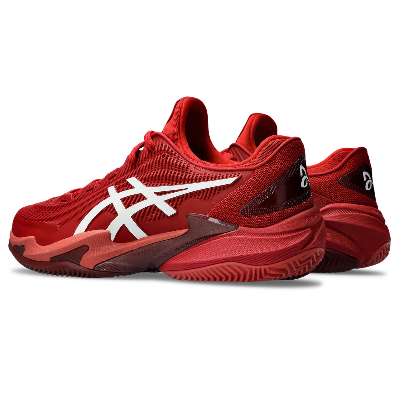 Asics Tennisschoen Court FF 3 Novak Clay Heren Rood