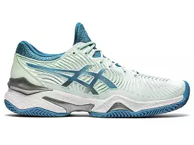 Asics Tennisschoen Court FF Clay Dames Mint Blauw