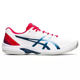 Asics Tennisschoen Court Speed FF Clay Heren Wit Blauw Rood