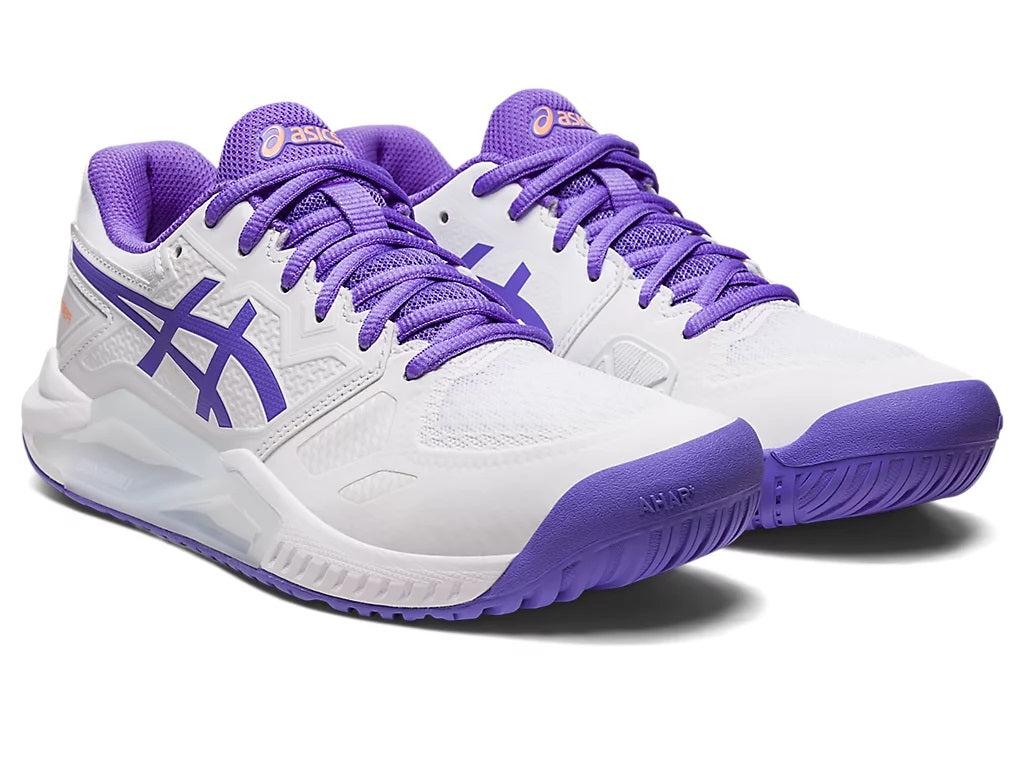 Asics Tennisschoen Gel Challenger 13 Clay Dames Wit/Paars