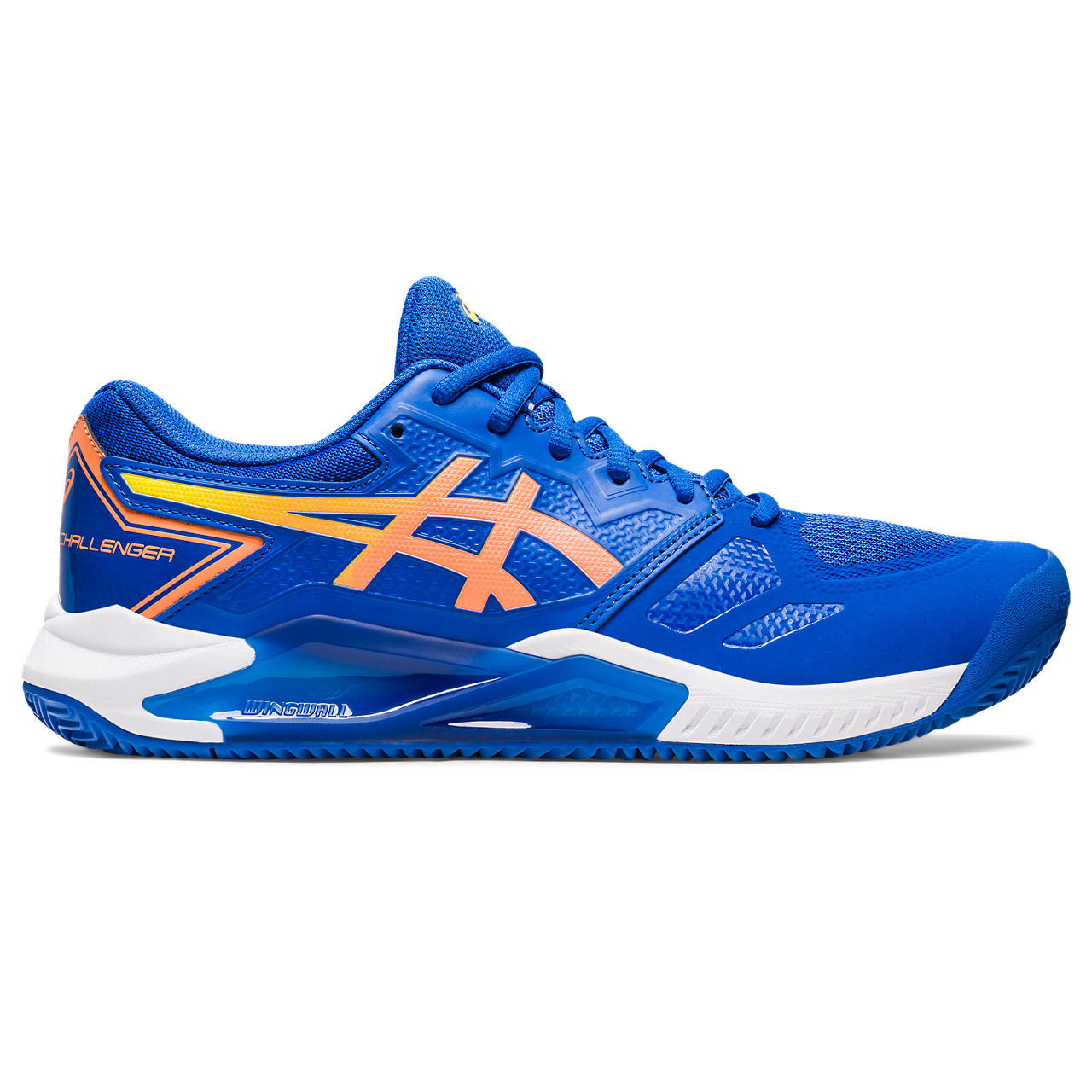 Asics Tennisschoen Gel Challenger 13 Clay Heren Blauw Oranje