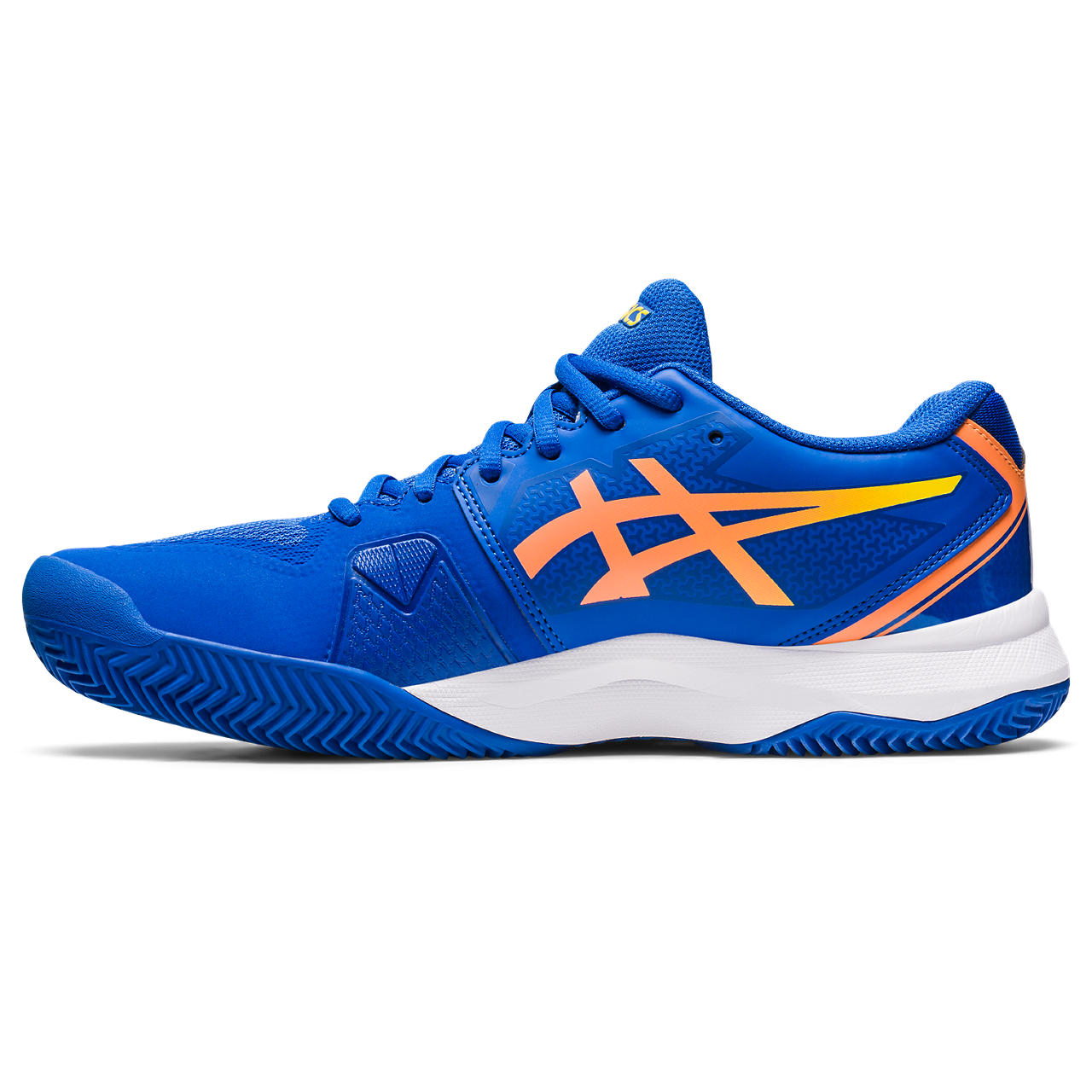 Asics Tennisschoen Gel Challenger 13 Clay Heren Blauw Oranje