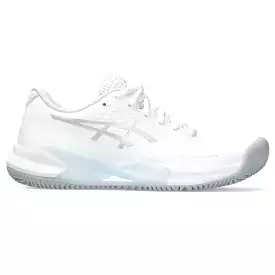 Asics Tennisschoen Gel Challenger 14 Clay Dames Wit Zilver