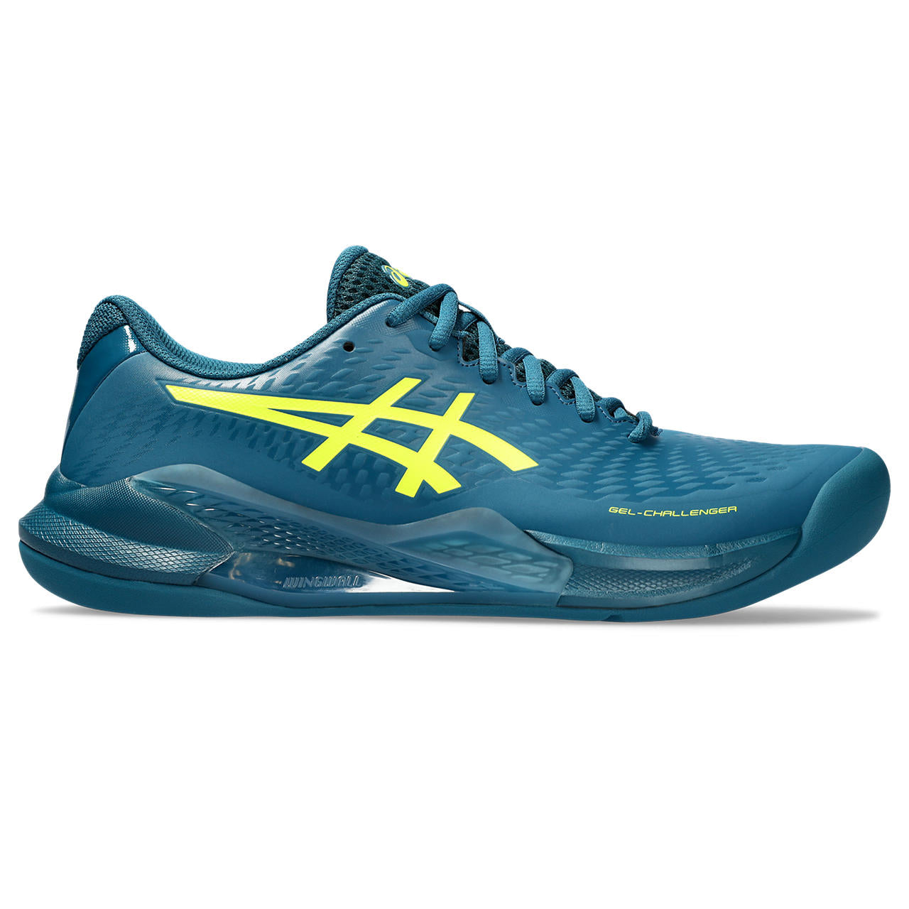 Asics Tennisschoen Gel Challenger 14 Indoor Heren Blauw Geel