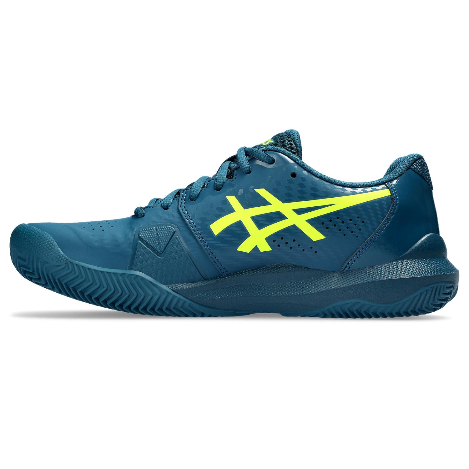 Asics Tennisschoen Gel Challenger Heren 14 Clay Blauw Geel