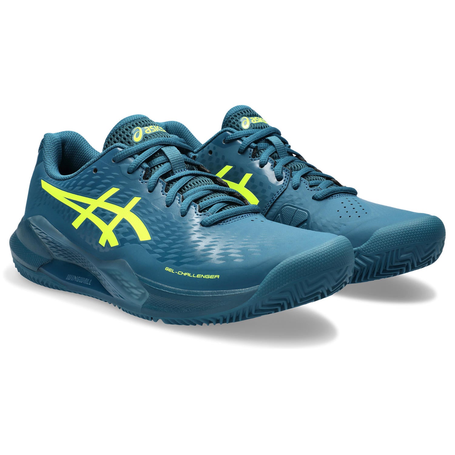 Asics Tennisschoen Gel Challenger Heren 14 Clay Blauw Geel