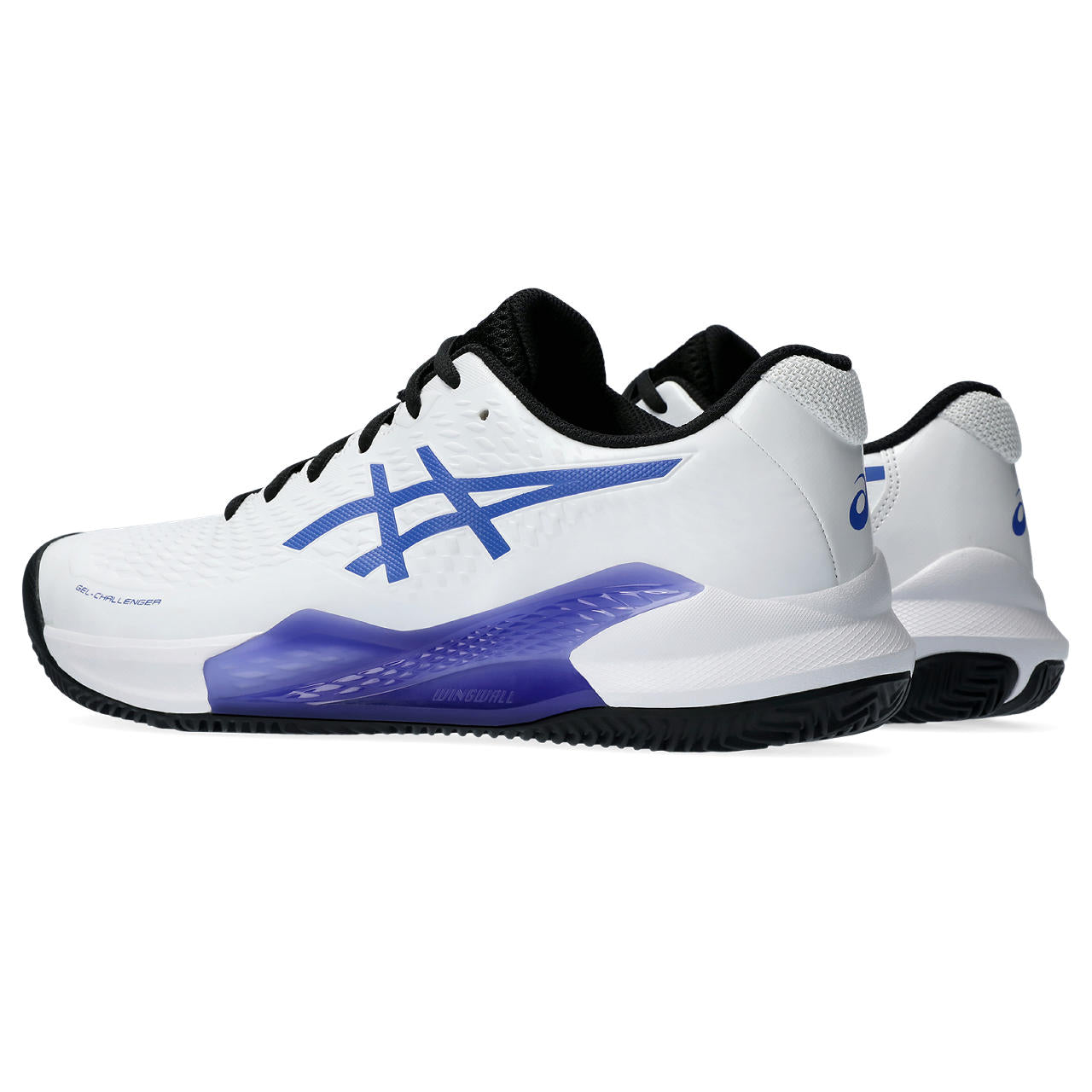 Asics Tennisschoen Gel Challenger Heren 14 Clay Wit Paars