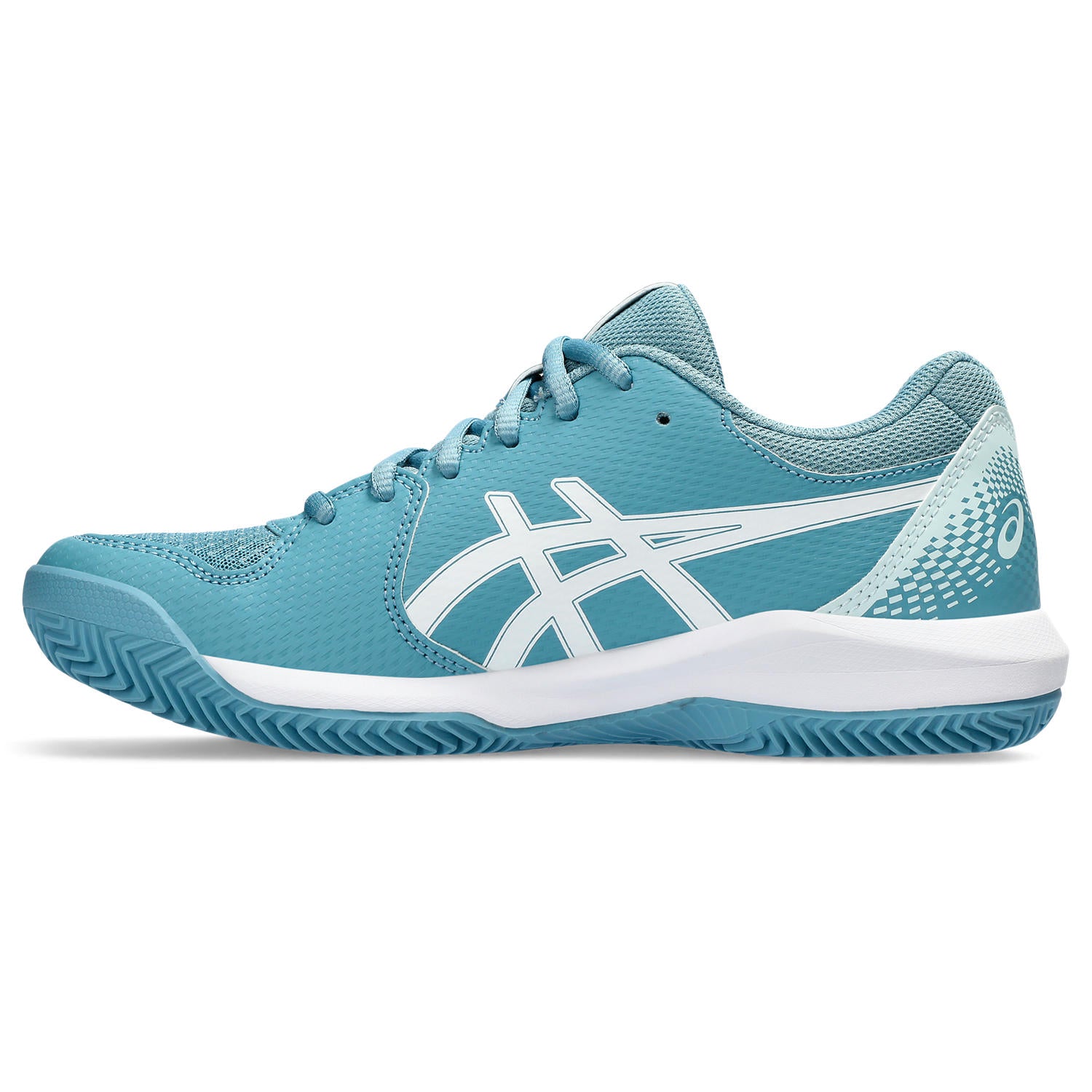 Asics Tennisschoen Gel Dedicate 8 Clay Dames Blauw