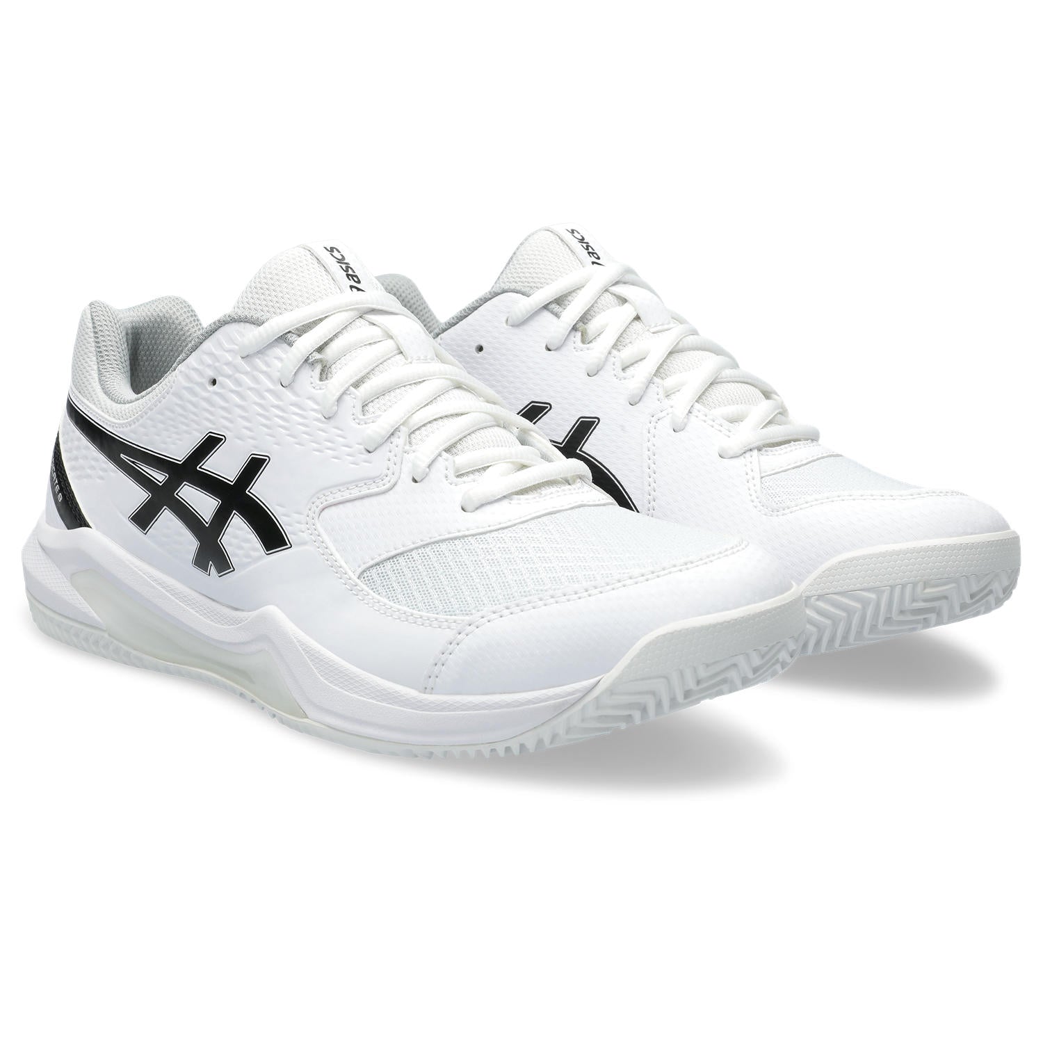 Asics Tennisschoen  Gel Dedicate 8 Clay Heren Wit Zwart