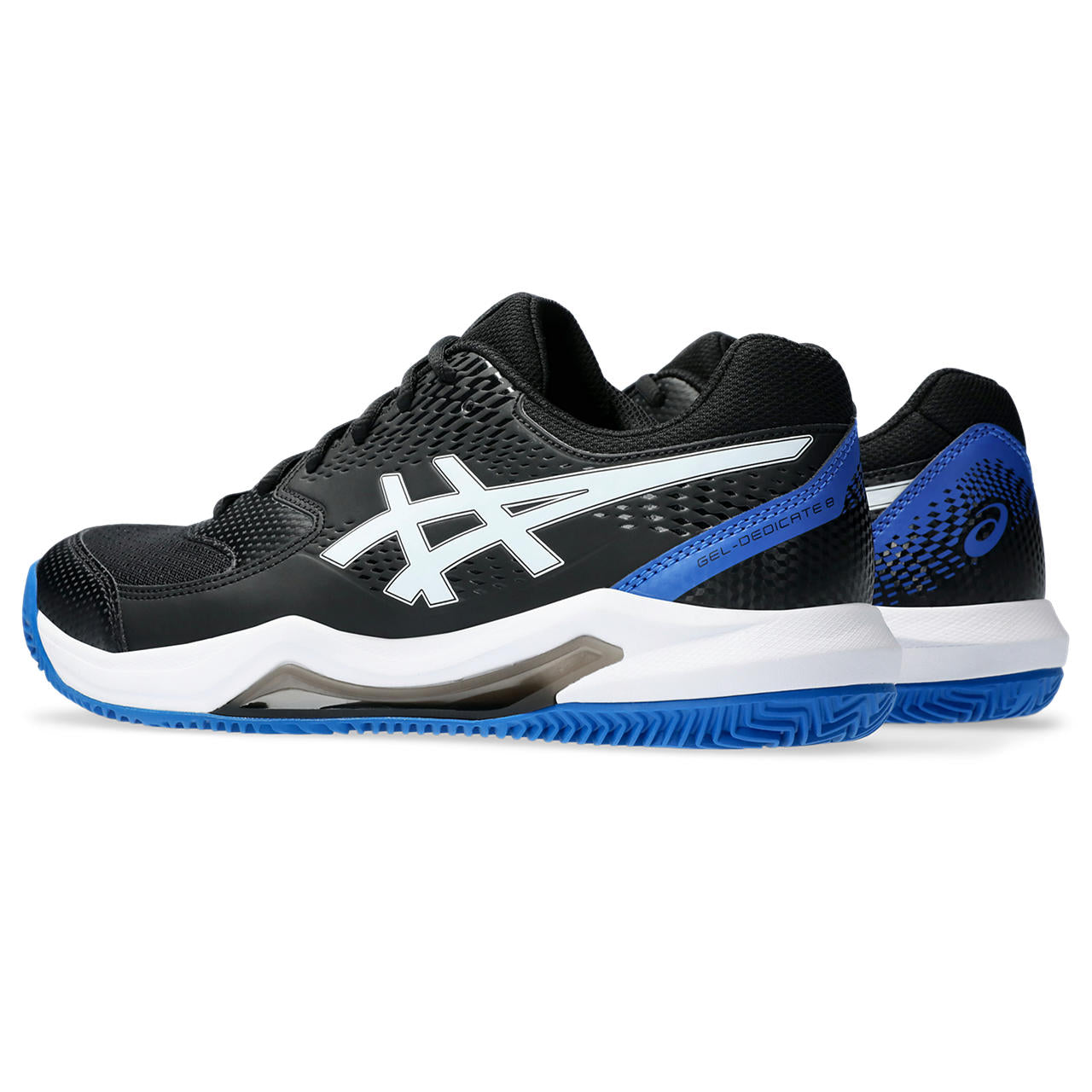 Asics Tennisschoen  Gel Dedicate 8 Clay Heren Zwart