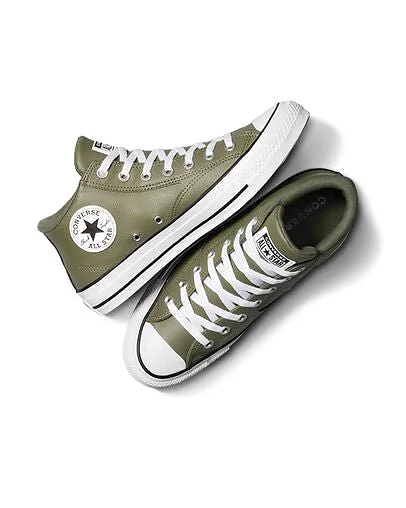 CONVERSE MEN'S MALDEN MID GREEN SHOES