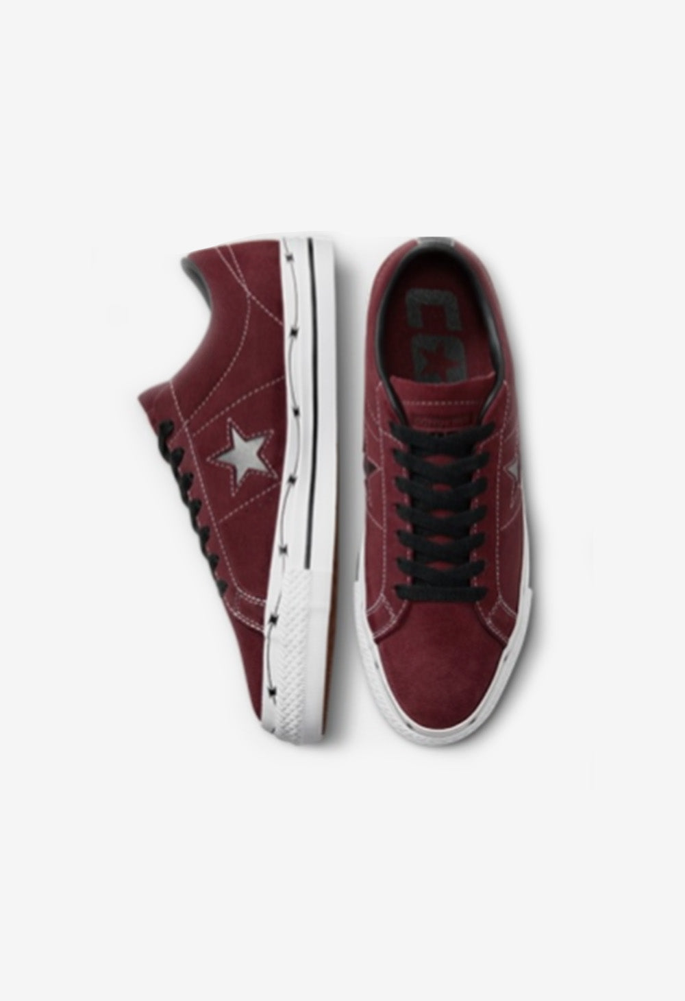 CONVERSE ONE STAR PRO LOW BORDEAUX