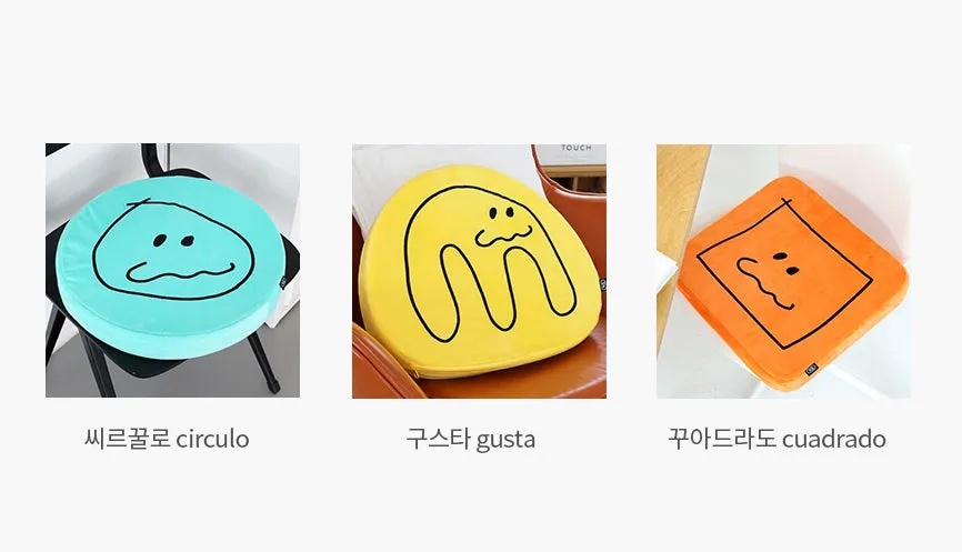 Cute Characters Shaped Sofa Cushions Pillow Soft Back Chair Foams Floor Sofa Yellow Orange Mint Gifts Home Decor Reading Support