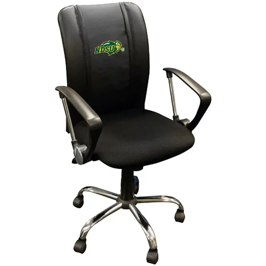 DreamSeat NDSU Bison Curve Office Chair