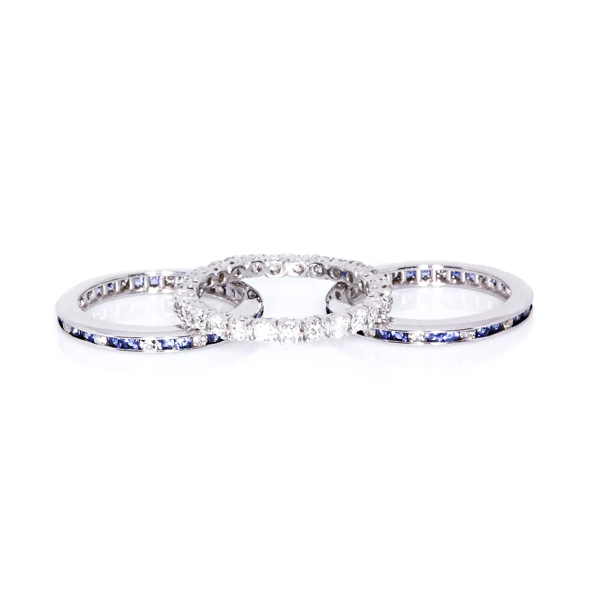 Eternity Bands - Diamonds and Other Gemstones