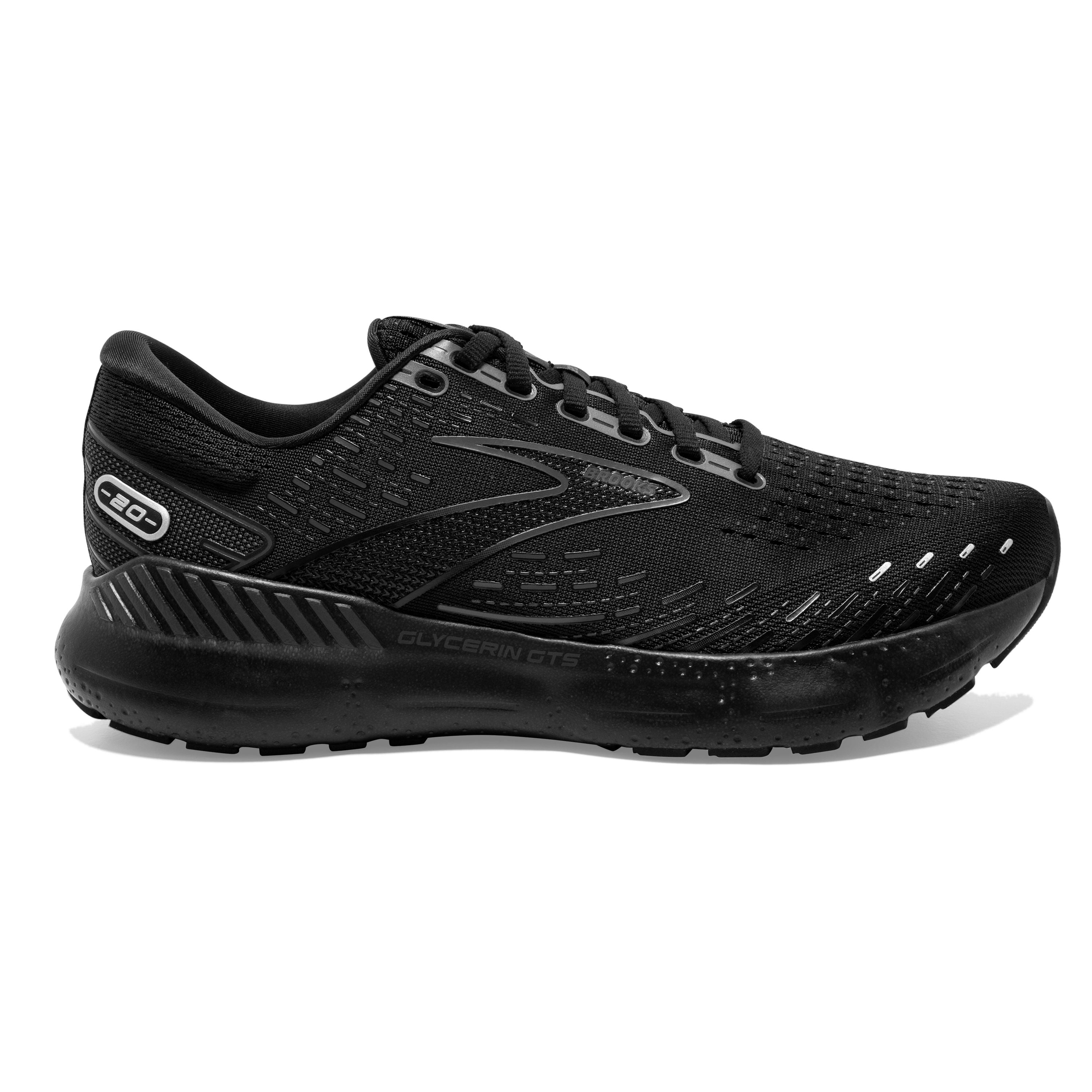 M Brooks Glycerin GTS 20 Black/Black/Ebony