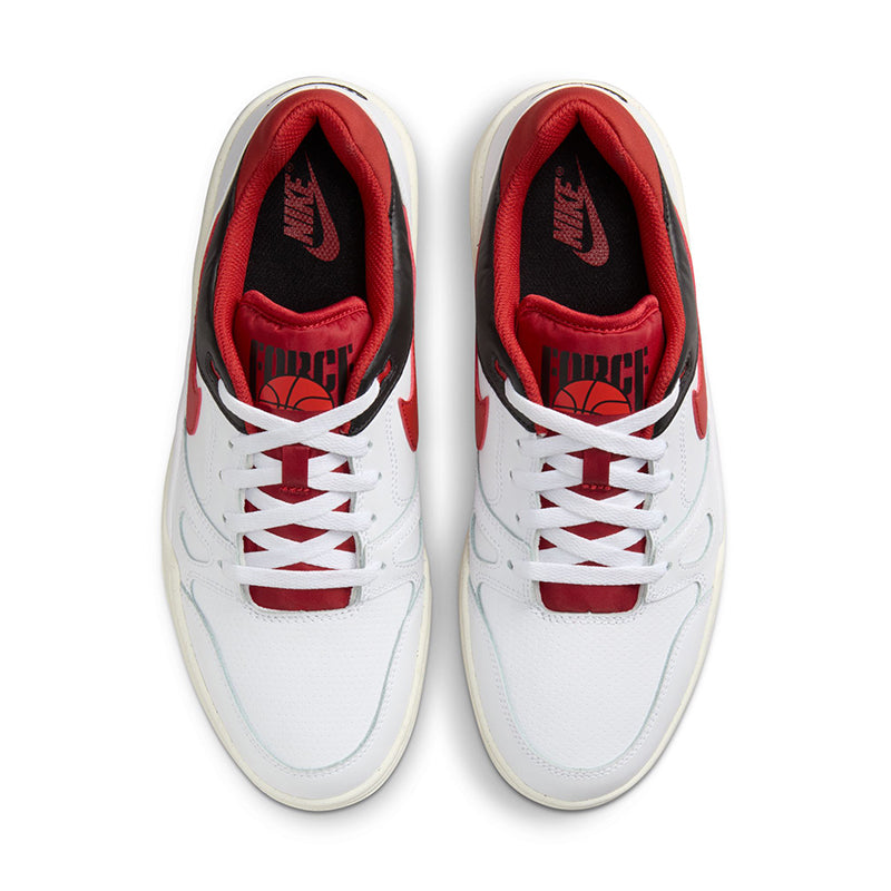 Men's Full Force Low White/Mystic Red/Black