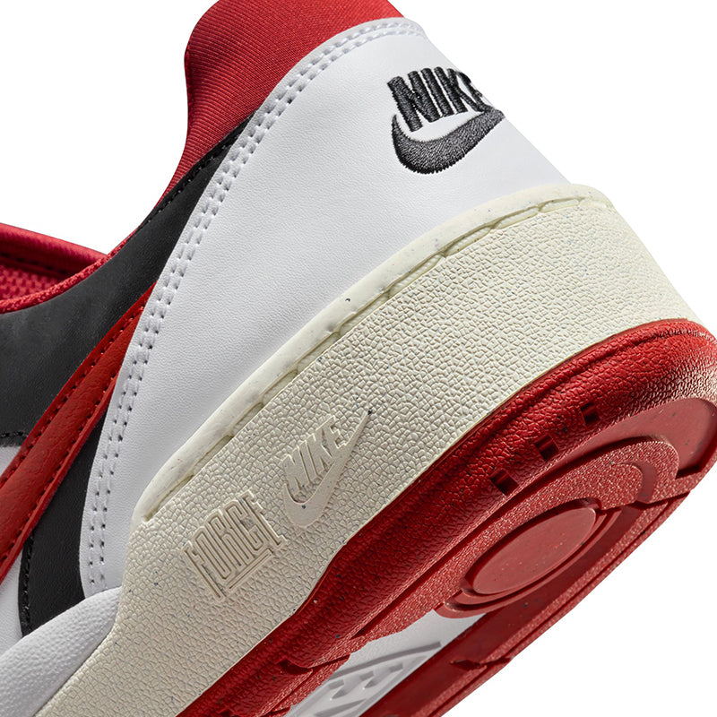 Men's Full Force Low White/Mystic Red/Black