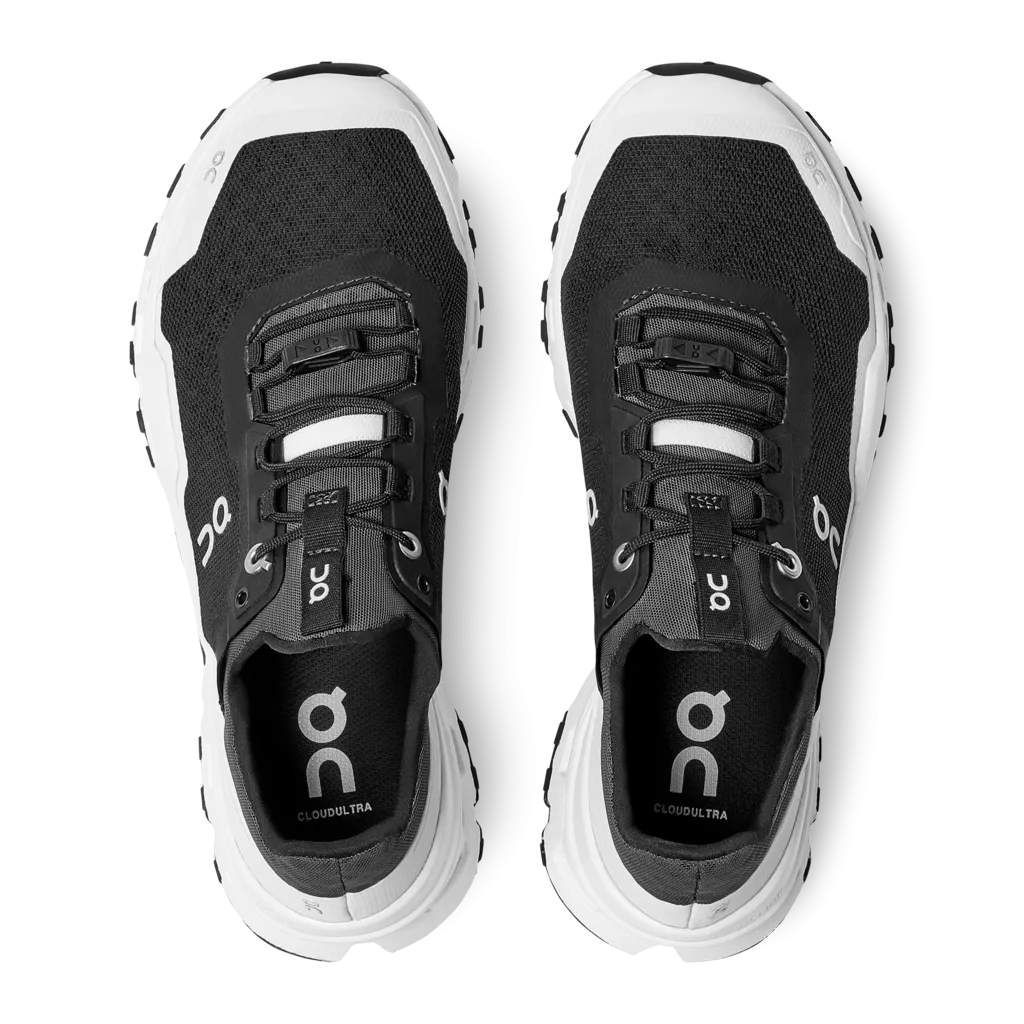 Men's On-Running Cloudultra Color: Black | White