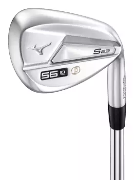 MIZUNO S23 Wedge White Satin Brush Mens RH