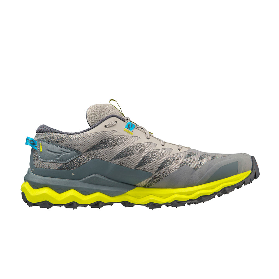 Mizuno Wave Daichi 7 Gris Amarillo