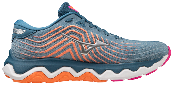 Mizuno Wave Horizon 6 (B Width) - Blue Ashes (Women)