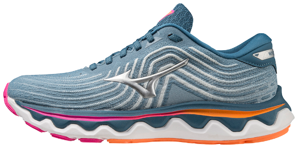 Mizuno Wave Horizon 6 (B Width) - Blue Ashes (Women)