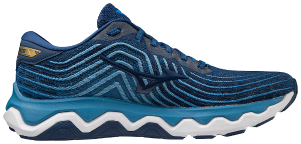 Mizuno Wave Horizon 6 (D Width) - Estate Blue (Mens)