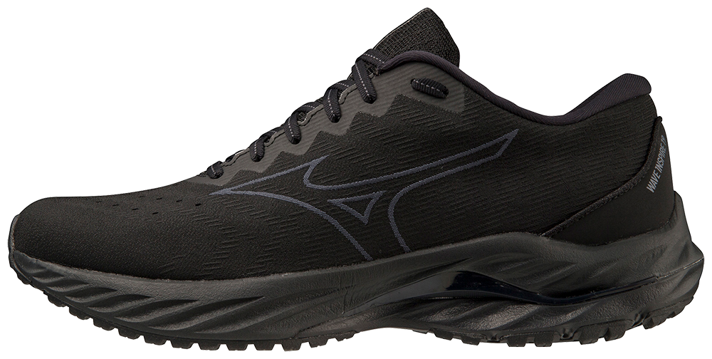 Mizuno Wave Inspire 19 SSW (2E Width) - Black/Black (Mens)