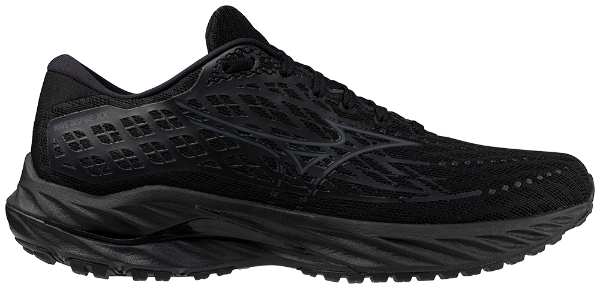 Mizuno Wave Inspire 20 (D Width) - Black/Ultimate Grey/Black (Mens)