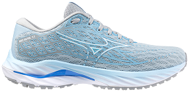 Mizuno Wave Inspire 20 (D Width) - Grey/Blue (Womens)