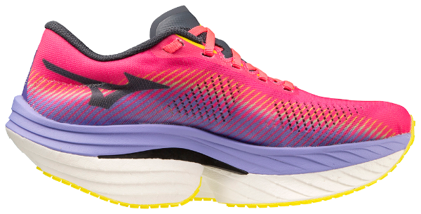 Mizuno Wave Rebellion Pro (B Width) - High-Vis (Womens)