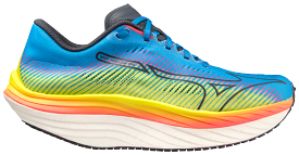 Mizuno Wave Rebellion Pro (D Width) - Bolt/Ombre Blue/Jet Blue (Mens)