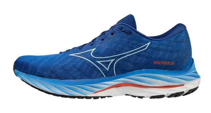 Mizuno Wave Rider 26 (2E Width) - Super Sonic (Mens)