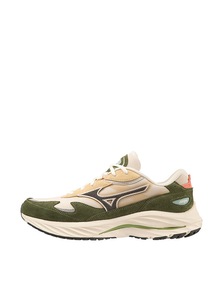 Mizuno Wave Rider B Summer Sand / Dark Shadow / Rifle Green