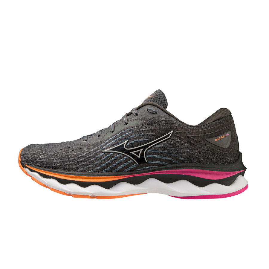 Mizuno Wave SKY 6 Negro Rosa