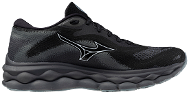 Mizuno Wave Sky 7 (D Width) - Black/White/Turbulence (Womens)