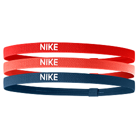 NIKE ELASTIC HEADBANDS 3PK