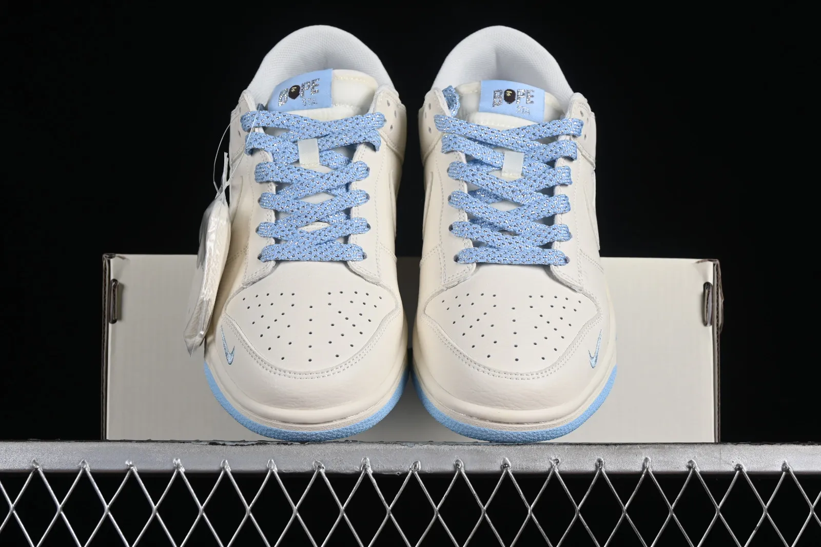 Nike SB Dunk Low BAPE Off White Blue XD6188-027