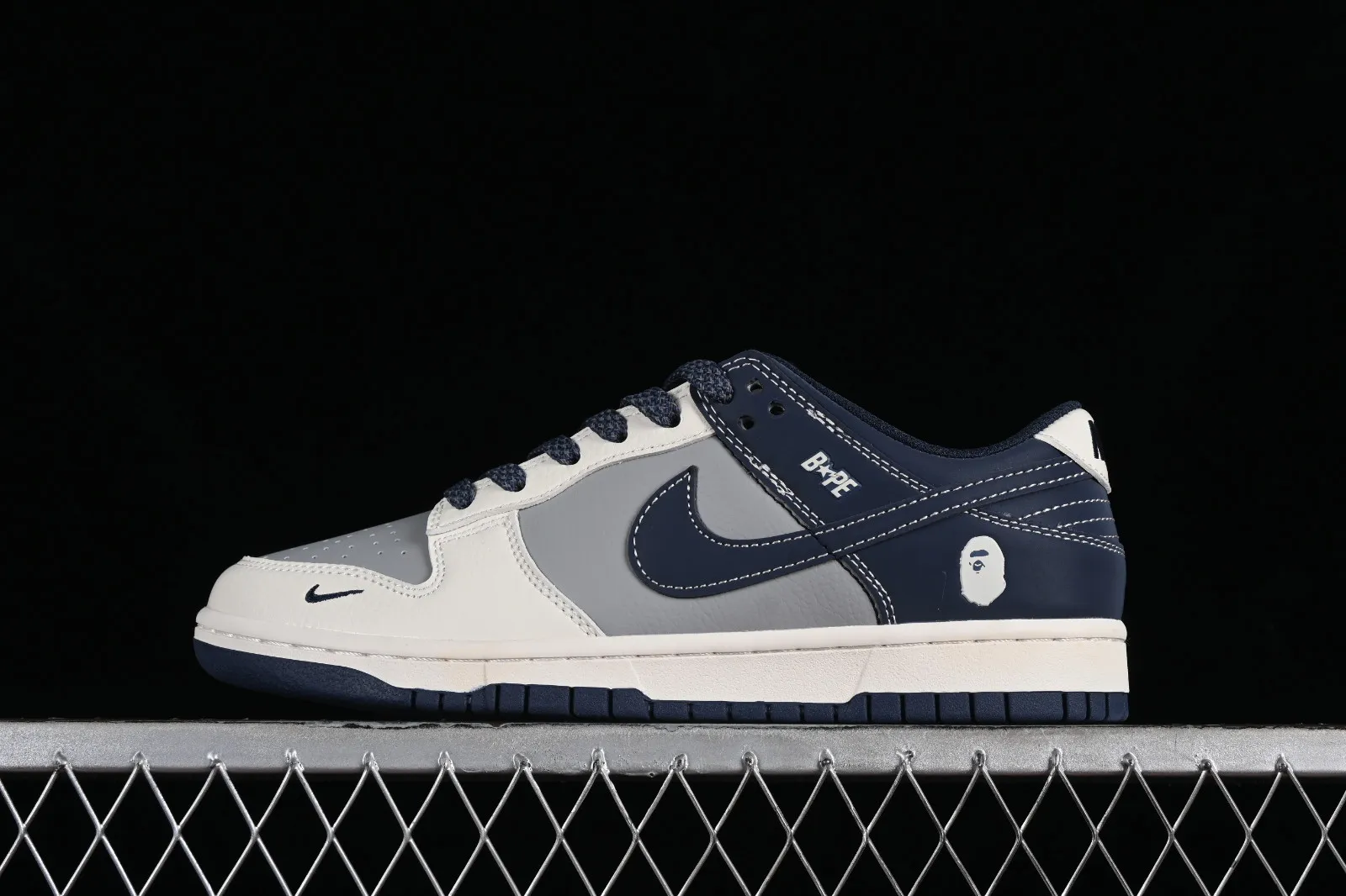 Nike SB Dunk Low BAPE Off White Grey Blue BB8969-001