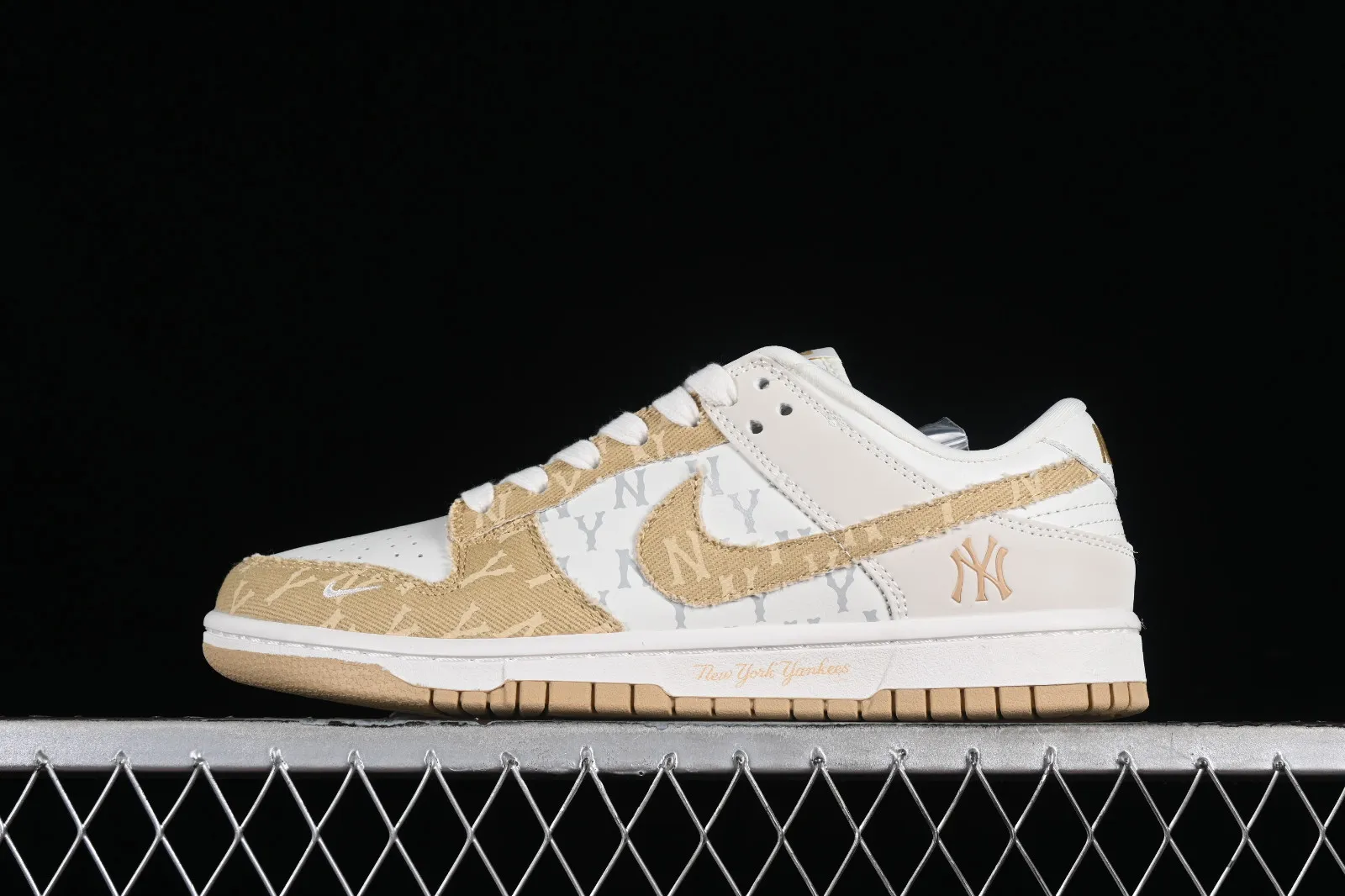 Nike SB Dunk Low MLB Off White Yellow Grey DQ1098-346