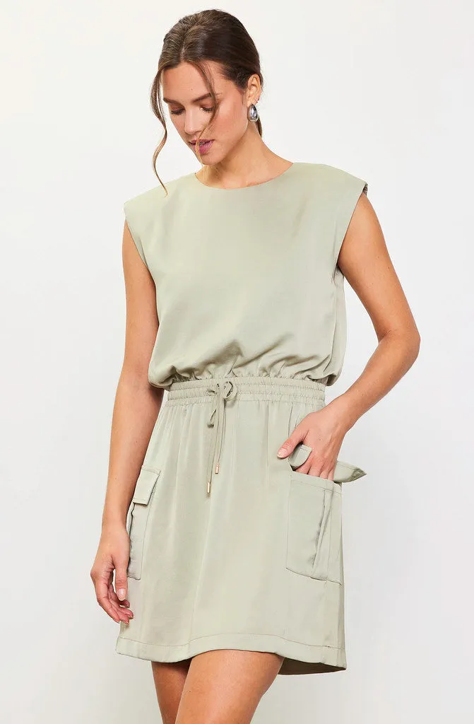 OFFICE TO HAPPY HOUR CARGO DRESS