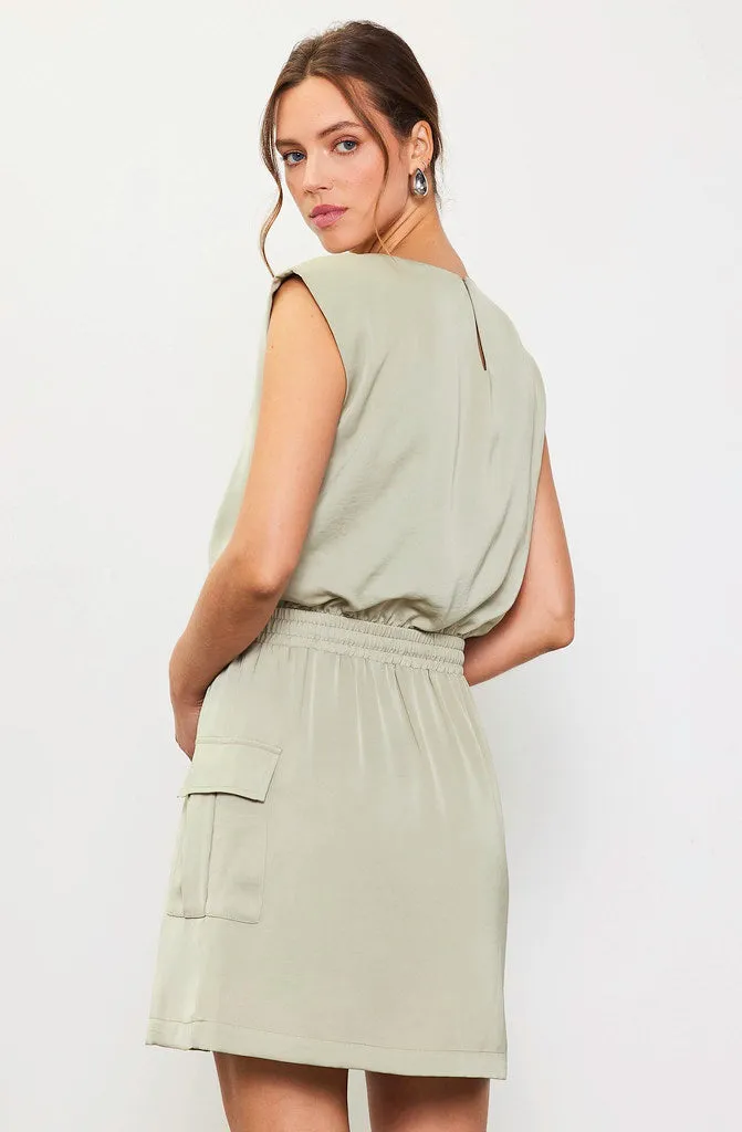 OFFICE TO HAPPY HOUR CARGO DRESS