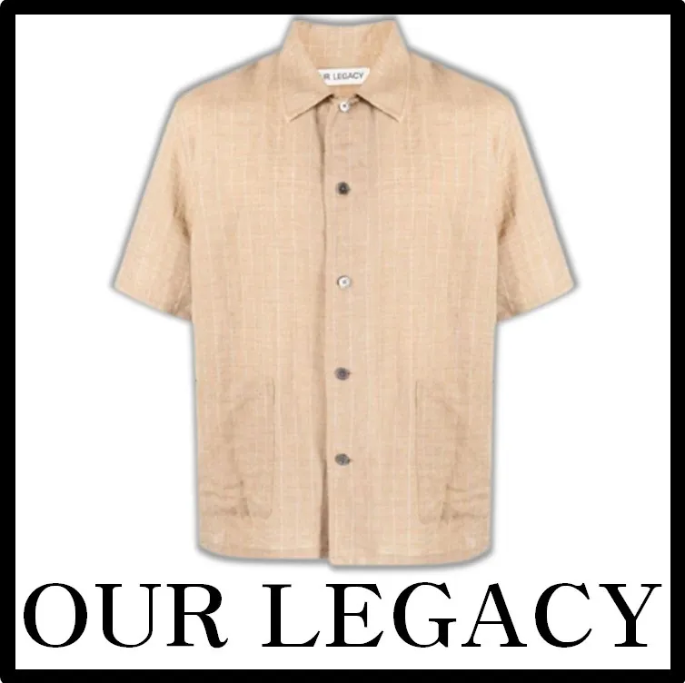 OUR LEGACY  |Unisex Street Style Logo Shirts