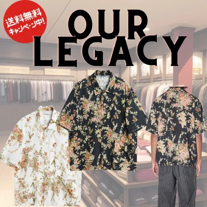 OUR LEGACY  |Unisex Street Style Short Sleeves Shirts