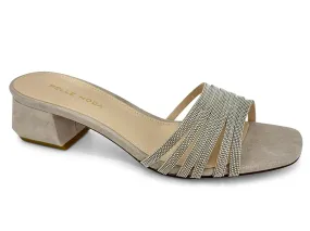 Pelle Moda Imery Evening Sandal Taupe Shimmer