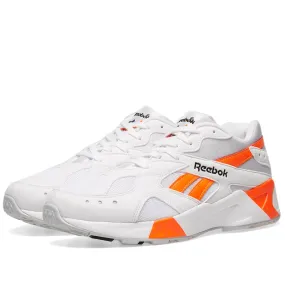 Reebok AztrekWhite, Black & Solar Orange