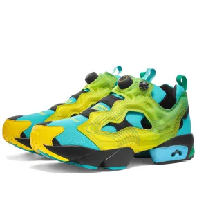 Reebok x Chromat Instapump FuryEmerald, Yellow & Glacier Blue