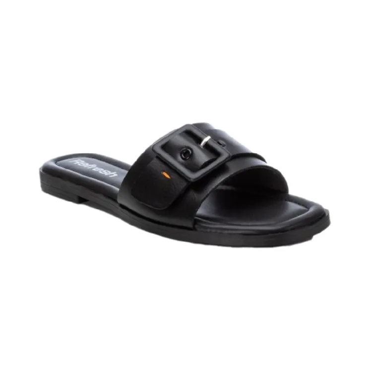 Refresh 171961 Sandali Donna Flat Nero